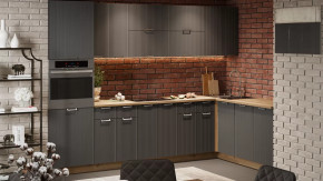 Модульная кухня «Кимберли» Дуб Крафт золотой, Титан в Ишиме - ishim.mebel-tymen.ru | фото