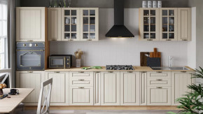 Модульная кухня «Лина» Дуб крафт золотой/Крем в Ишиме - ishim.mebel-tymen.ru | фото