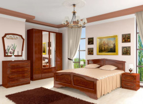 Модульная спальня Лакированный орех в Ишиме - ishim.mebel-tymen.ru | фото