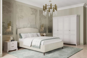 Модульная спальня Лорето Персидский жемчуг/Лак Льняной в Ишиме - ishim.mebel-tymen.ru | фото