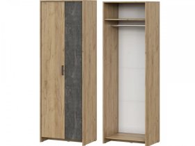 Шкаф двухстворчатый МСП-1 в Ишиме - ishim.mebel-tymen.ru | фото