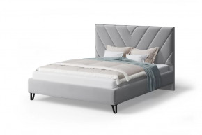 Мягкая кровать Аделия, 1400*2000 мм, серый в Ишиме - ishim.mebel-tymen.ru | фото