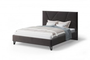 Мягкая кровать Мила, 1600*2000 мм, кофе в Ишиме - ishim.mebel-tymen.ru | фото