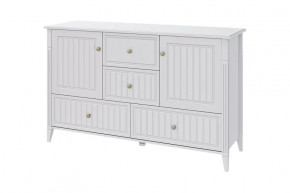 Мэгги Комод 2 двери 4 ящика Белый в Ишиме - ishim.mebel-tymen.ru | фото