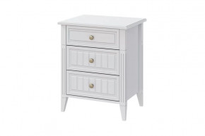 Мэгги Тумба прикроватная 3 ящика Белый в Ишиме - ishim.mebel-tymen.ru | фото