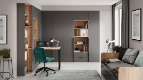 Набор детской мебели «Порто» №8 Яблоня Беллуно, Графит софт в Ишиме - ishim.mebel-tymen.ru | фото