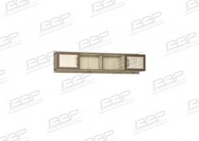 Надстройка с дверцами МС Верона для молодежи ЛДСП в Ишиме - ishim.mebel-tymen.ru | фото