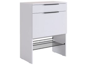 Обувница Баско белое дерево/белое дерево в Ишиме - ishim.mebel-tymen.ru | фото