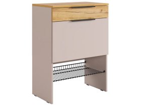 Обувница Баско кашемир/дуб крафт золотой в Ишиме - ishim.mebel-tymen.ru | фото