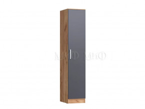 Пенал Мартина ЛДСП Графит, Дуб крафт в Ишиме - ishim.mebel-tymen.ru | фото