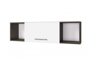 Полка 1200 Ненси Венге-Белый в Ишиме - ishim.mebel-tymen.ru | фото