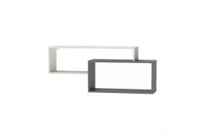 Полка Клео Пл-1, 1150 мм, графит, миндаль Диал в Ишиме - ishim.mebel-tymen.ru | фото