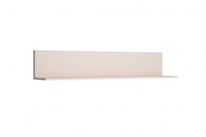 Полка навесная "Капри" Сатин/Сатин в Ишиме - ishim.mebel-tymen.ru | фото