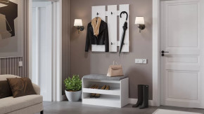 Прихожая «Агата» №1 Белый в Ишиме - ishim.mebel-tymen.ru | фото