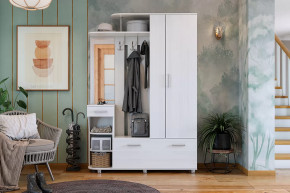 Прихожая Барселона-2 белый рамух в Ишиме - ishim.mebel-tymen.ru | фото