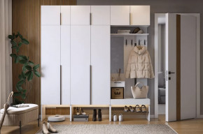 Прихожая Баско К10 белое дерево в Ишиме - ishim.mebel-tymen.ru | фото