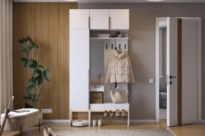 Прихожая Баско К4 белое дерево в Ишиме - ishim.mebel-tymen.ru | фото