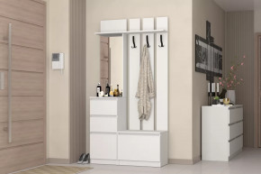 Прихожая Хилтон Белый в Ишиме - ishim.mebel-tymen.ru | фото