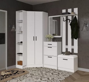 Прихожая "Кевин" Микон (белый) в Ишиме - ishim.mebel-tymen.ru | фото