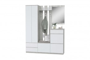 Прихожая Лори, набор №ДС-1, дуб серый/белый в Ишиме - ishim.mebel-tymen.ru | фото