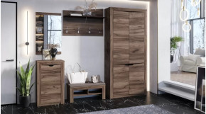 Прихожая серия Регина дуб самдал в Ишиме - ishim.mebel-tymen.ru | фото