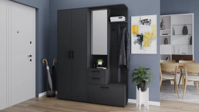 Прихожая «Витра» №4 Антрацит в Ишиме - ishim.mebel-tymen.ru | фото