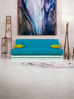 Прямой диван манго 1 Нео Азуре/Подушки Нео Эппл в Ишиме - ishim.mebel-tymen.ru | фото