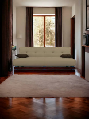 Прямой диван манго 1 Нео Латте/Подушки Нео Шоколад в Ишиме - ishim.mebel-tymen.ru | фото