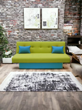 Прямой диван манго 4 Нео Эппл/Подушки Нео Азуре в Ишиме - ishim.mebel-tymen.ru | фото