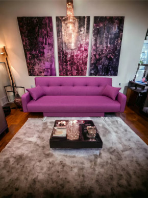 Прямой диван с подлокотниками манго 3 Савана Берри в Ишиме - ishim.mebel-tymen.ru | фото