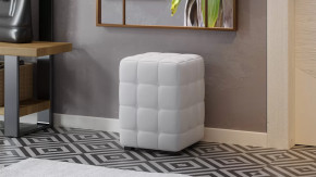 Пуф «Аристо» к/з Гольф белый в Ишиме - ishim.mebel-tymen.ru | фото