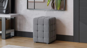 Пуф «Аристо» Велюр Серый в Ишиме - ishim.mebel-tymen.ru | фото