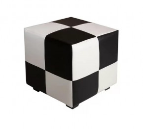 Пуф детский квадратный Марио (черно-белый) в Ишиме - ishim.mebel-tymen.ru | фото