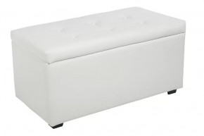 Пуф Мартин (белый) в Ишиме - ishim.mebel-tymen.ru | фото