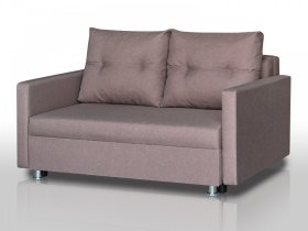 Диван Реал 120 с подлокотниками латте в Ишиме - ishim.mebel-tymen.ru | фото