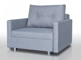 Кресло-кровать Реал 80 с подлокотниками грей в Ишиме - ishim.mebel-tymen.ru | фото