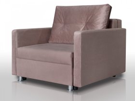 Кресло-кровать Реал 80 с подлокотниками коричневый в Ишиме - ishim.mebel-tymen.ru | фото