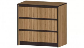 Серия Бостон Комод 3 ящика дуб вотан в Ишиме - ishim.mebel-tymen.ru | фото