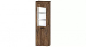 Серия Регина Пенал со стеклом дуб самдал в Ишиме - ishim.mebel-tymen.ru | фото