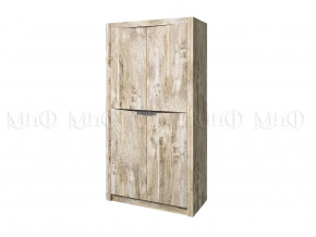 Шкаф 2-х створчатый Ривьера Дуб Юкон, Бетон темный в Ишиме - ishim.mebel-tymen.ru | фото