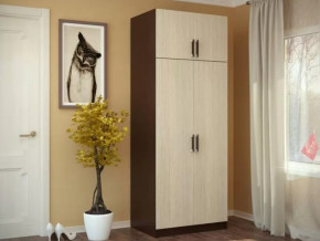 Шкаф 2-х створчатый с перегородкой венге/лоредо БТС в Ишиме - ishim.mebel-tymen.ru | фото