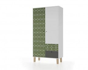 Шкаф 2-х створчатый "Story" (Овалы) в Ишиме - ishim.mebel-tymen.ru | фото