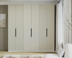 Шкаф 2250 Капучино нубук Аква в Ишиме - ishim.mebel-tymen.ru | фото