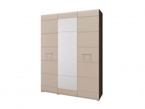 Шкаф 3-х створчатый Ненси Венге-Капучино в Ишиме - ishim.mebel-tymen.ru | фото