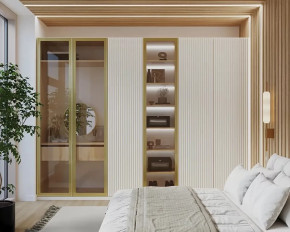 Шкаф 3000 Тальк Вельвет в Ишиме - ishim.mebel-tymen.ru | фото