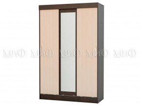 Шкаф Басямиф, дуб беленый/венге в Ишиме - ishim.mebel-tymen.ru | фото
