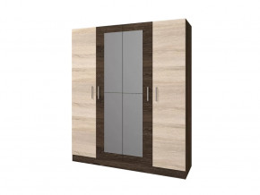 Шкаф четырехстворчатый Леси Кантербери-Сономо в Ишиме - ishim.mebel-tymen.ru | фото