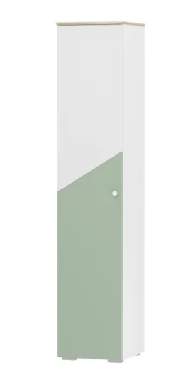 Шкаф для белья Банни НМ 041.43 Меренга/Макарун в Ишиме - ishim.mebel-tymen.ru | фото