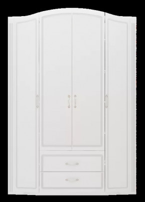 Шкаф для одежды четырехдверный без зеркала «Виктория» №2 в Ишиме - ishim.mebel-tymen.ru | фото