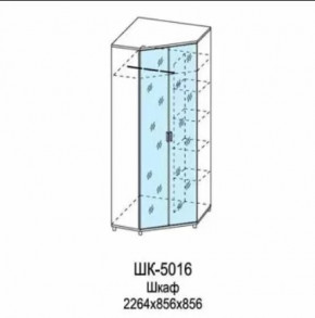 Шкаф для одежды и белья ШК-5016 Грейс в Ишиме - ishim.mebel-tymen.ru | фото